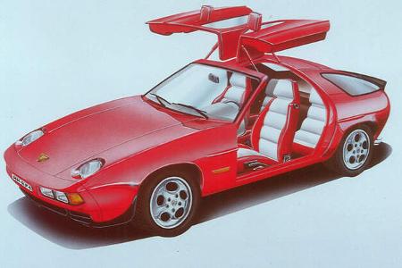 Porsche 928 Flügeltüren