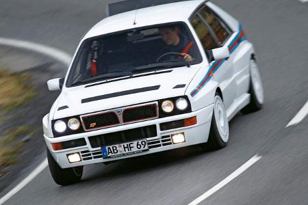 Lancia Delta HF integrale, Heck