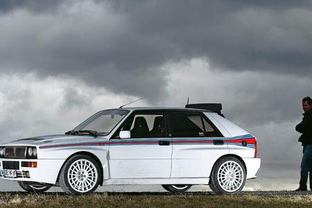 Lancia Delta HF integrale, Frontansicht Lancia Delta HF integrale, Frontansicht