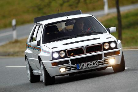 Lancia Delta HF integrale, Seitenansicht