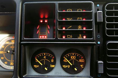 Lancia Delta HF integrale, Mttelkonsole