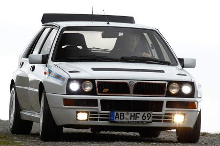 Lancia Delta HF integrale, Frontansicht