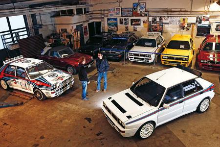 Lancia Delta HF integrale, Garage