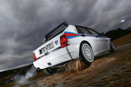 Lancia Delta HF integrale, Heck
