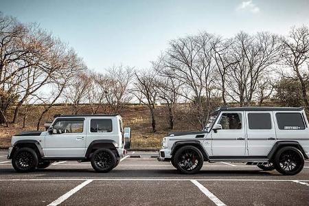 01/2019, Liberty Walk Suzuki Jimny Mercedes-AMG G 63