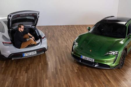 Porsche Taycan Cross Turismo Sitzprobe Erster Check Studio
