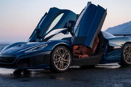 Elektro Supersportwagen Rimac Nevera Serienmodell 2021