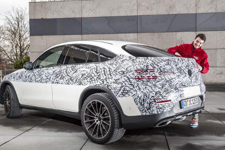 Mercedes GLC Coupé, Mitfahrt