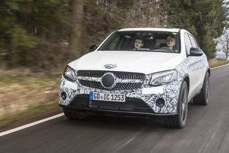Mercedes GLC Coupé, Mitfahrt