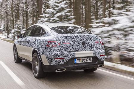 Mercedes GLC Coupé, Mitfahrt