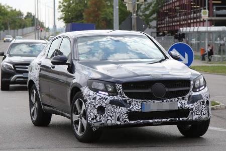 Erlkönig Mercedes GLC Coupé