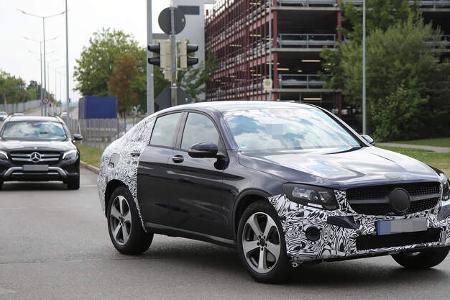 Erlkönig Mercedes GLC Coupé