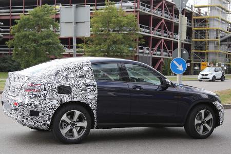 Erlkönig Mercedes GLC Coupé