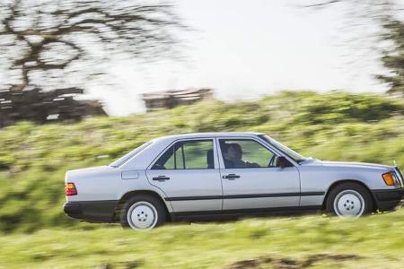 Mercedes E-Klasse - sechs Generationen