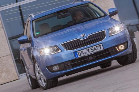 Skoda Octavia Combi 2.0 TDI, Frontansicht