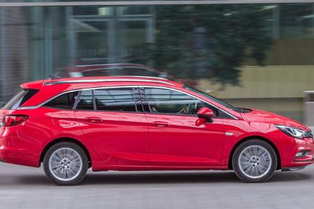 Opel Astra Sports Tourer 1.6 Biturbo CDTI, Seitenansicht