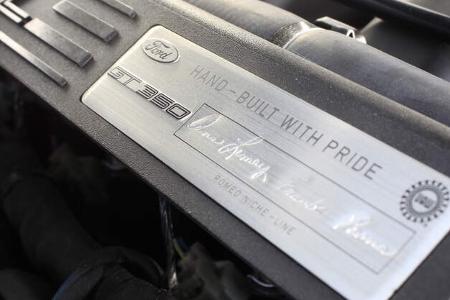 Shelby GT350 Mustang, Plakette