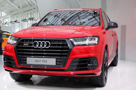 Audi SQ7 4.0 TDI Weltpremiere auf der Audi Jahrespressekonferenz 2016