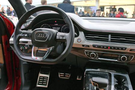 Audi SQ7 4.0 TDI Weltpremiere auf der Audi Jahrespressekonferenz 2016