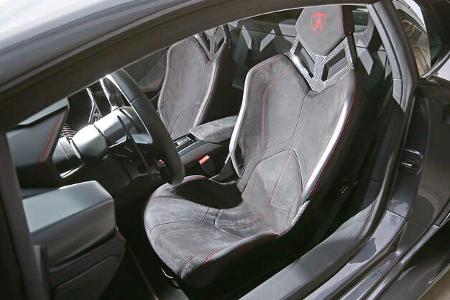 Lamborghini Huracán LP 610-4, Fahrersitz