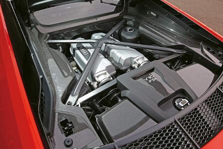 Audi R8 V10 Plus, Motor