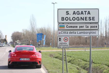 Porsche 911 Turbo S, Heckansicht