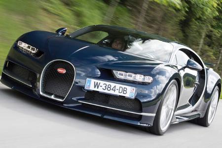 Bugatti Chiron, Frontansicht Bugatti Chiron, Frontansicht