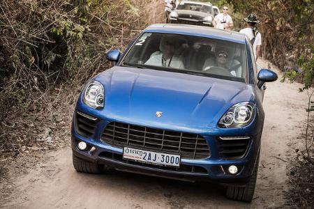 Porsche Macan Frontal Fahrend