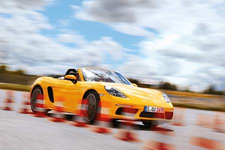 Porsche 718 Boxster, Einzeltest