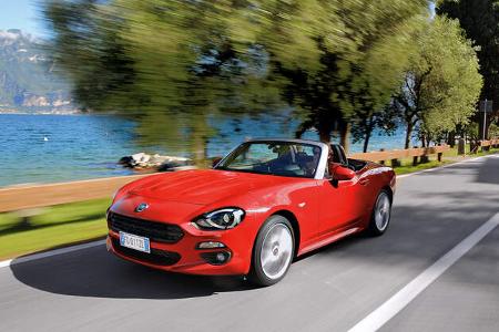 Fiat 124 Spider 1.4 Turbo, Frontansicht Fiat 124 Spider 1.4 Turbo, Frontansicht