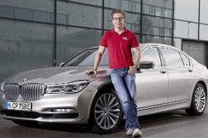 Unterwegs im 7er mit 4-Zylinder-Hybrid