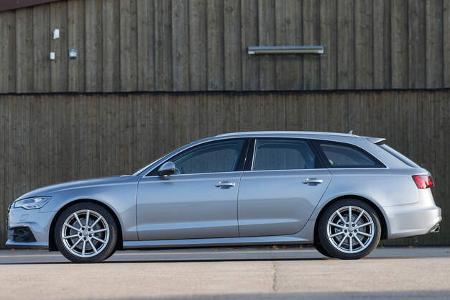 Audi A6 Avant 2.0 TDI, Seitenansicht
