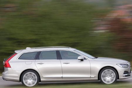 Volvo V90 D4, Seitenansicht