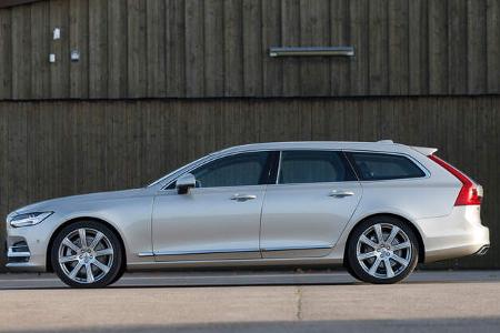 Volvo V90 D4, Seitenansicht