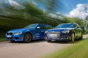 Mittelklasse-Kombis mit Top-Motorisierung im Test