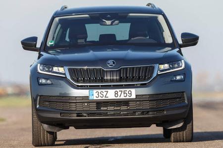 Skoda Kodiaq 2.0 TSI 4x4, Frontansicht