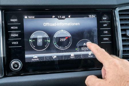 Skoda Kodiaq 2.0 TSI 4x4, Touchscreen