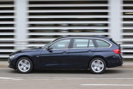 BMW 320d Touring xDrive, Seitenansicht