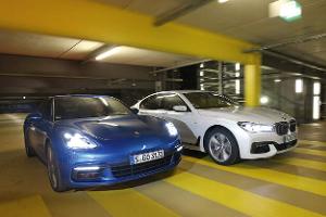 Luxuriöse Diesel-Limousinen im Vergleichstest