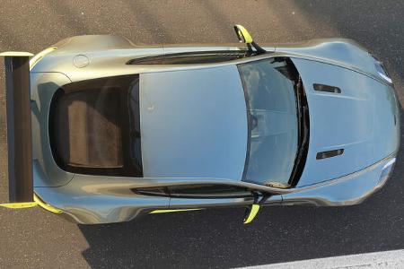 Aston Martin Vantage GT8, Draufsicht