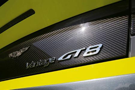 Aston Martin Vantage GT8, Typenbezeichnung