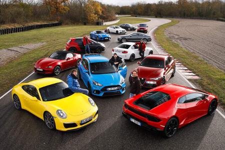 Handling-Check, Testwagen Handling-Check, Testwagen