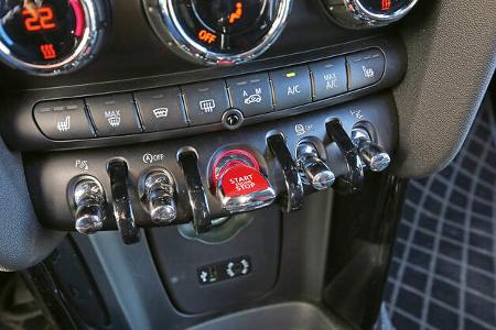 Mini John Cooper Works Pro, Mittelkonsole