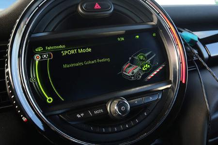 Mini John Cooper Works Pro, Zentralinstrument