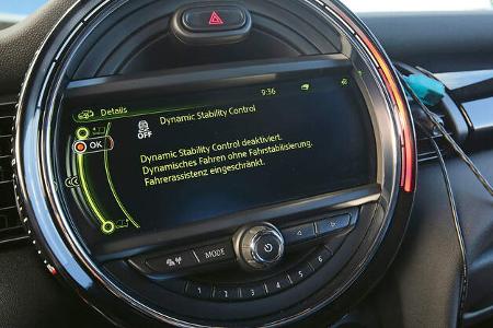 Mini John Cooper Works Pro, Zentralinstrument