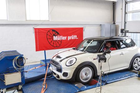 Mini John Cooper Works Pro, Leistungsmessung