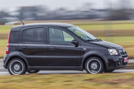Fiat Panda 100 HP, Seitenansicht