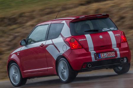 Suzuki Swift Sport, Heckansicht