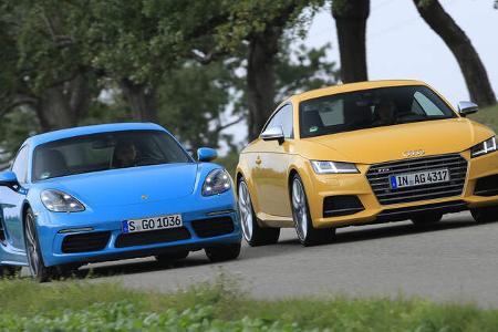 Audi TTS, Porsche Cayman