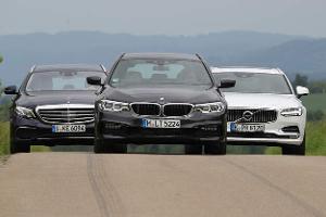 Oberklasse-Kombis mit Diesel im Test